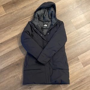 The North Face black parka/jacket size M